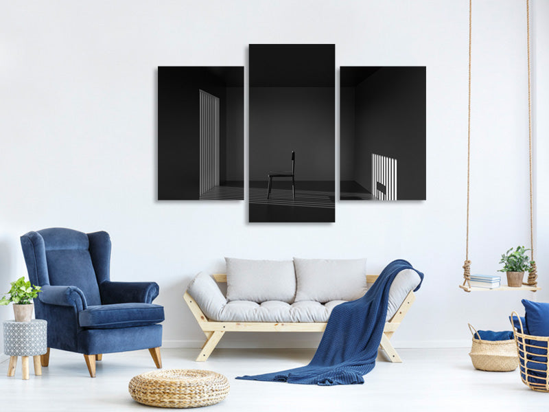 modern-3-piece-canvas-print-emptyness-of-jail