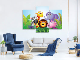 modern-3-piece-canvas-print-jungle