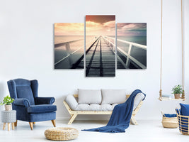 modern-3-piece-canvas-print-romantic-wooden-walkway