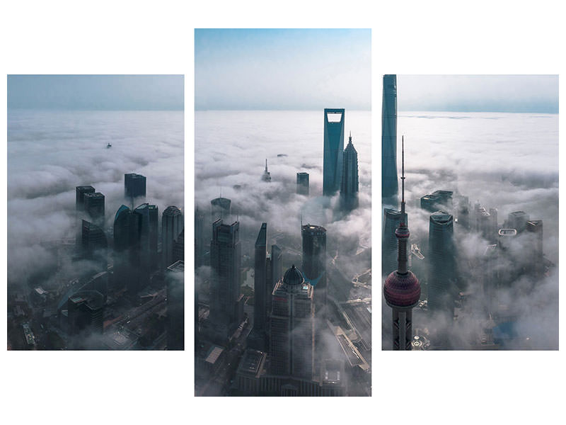 modern-3-piece-canvas-print-shanghai-in-the-fog-from-above