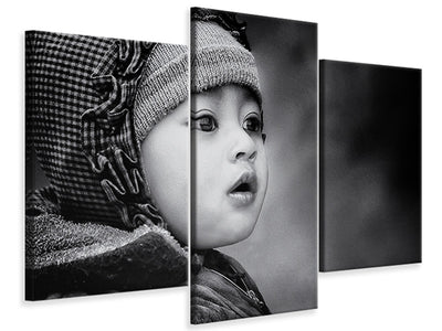 modern-3-piece-canvas-print-the-kid-from-sarangkot