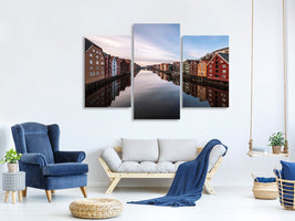 modern-3-piece-canvas-print-trondheim-norway