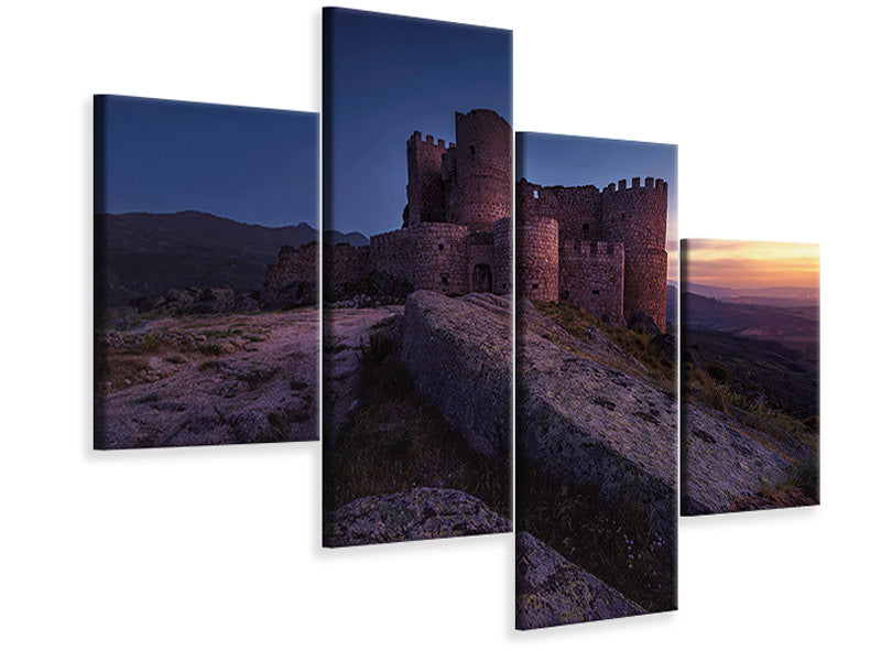 modern-4-piece-canvas-print-aunqueospese-castle