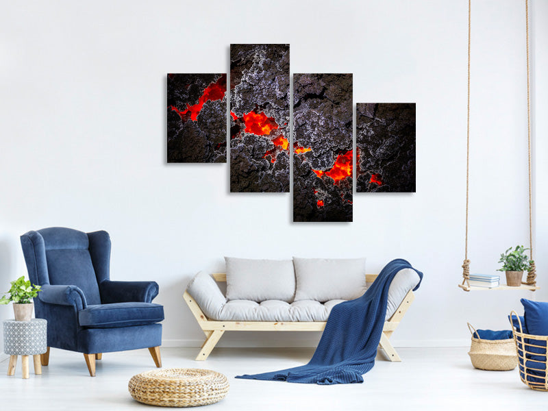 modern-4-piece-canvas-print-crystallization