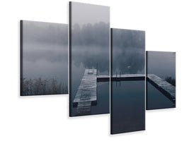 modern-4-piece-canvas-print-dark-reflections