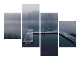 modern-4-piece-canvas-print-dark-reflections