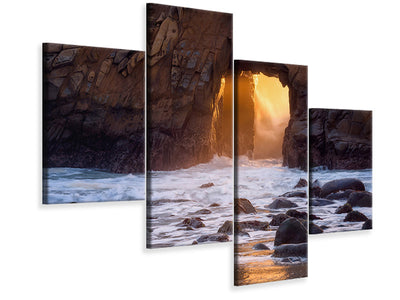 modern-4-piece-canvas-print-fire-in-the-hole