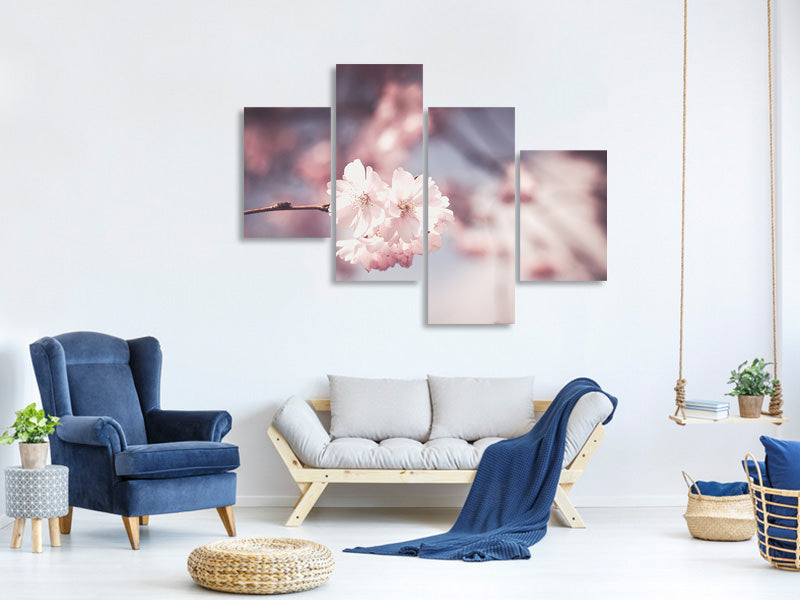 modern-4-piece-canvas-print-flower-xl