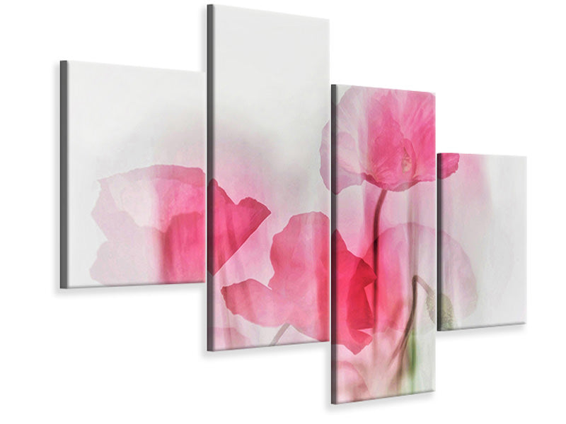 modern-4-piece-canvas-print-flowers