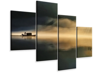 modern-4-piece-canvas-print-fog-sprinkle-the-east-river