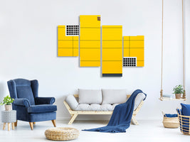 modern-4-piece-canvas-print-four-square
