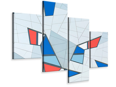 modern-4-piece-canvas-print-game-of-lines-and-shapes