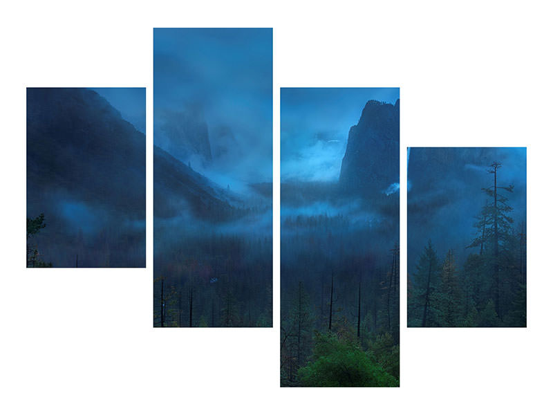 modern-4-piece-canvas-print-gloomy-mountain