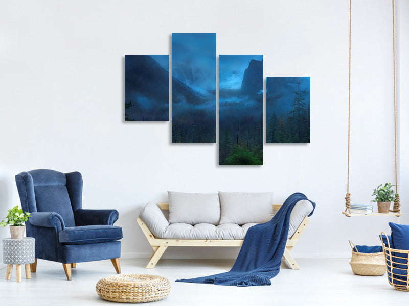 modern-4-piece-canvas-print-gloomy-mountain