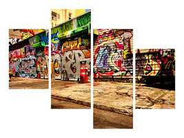 modern-4-piece-canvas-print-graffiti-ny