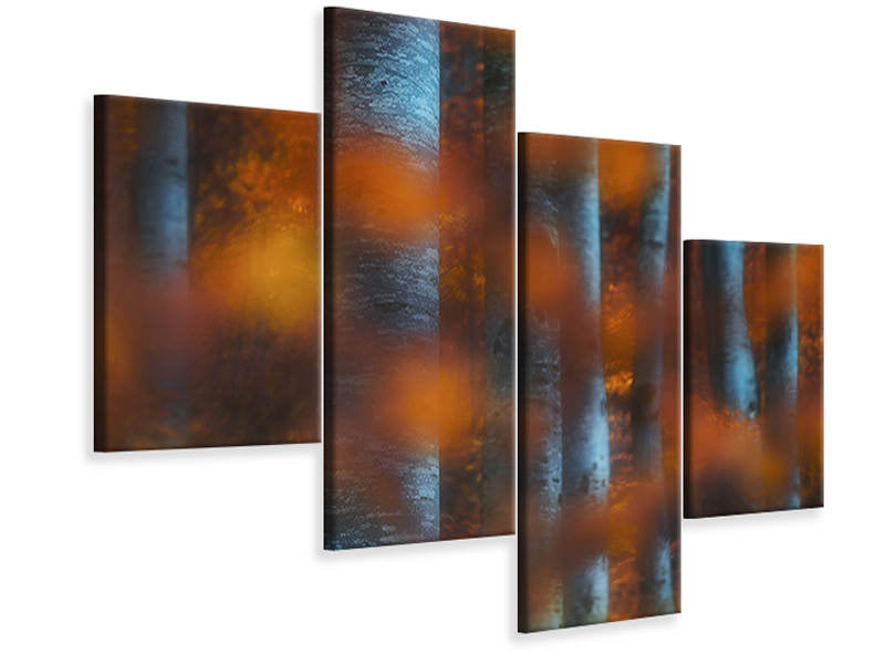 modern-4-piece-canvas-print-hidden-forest