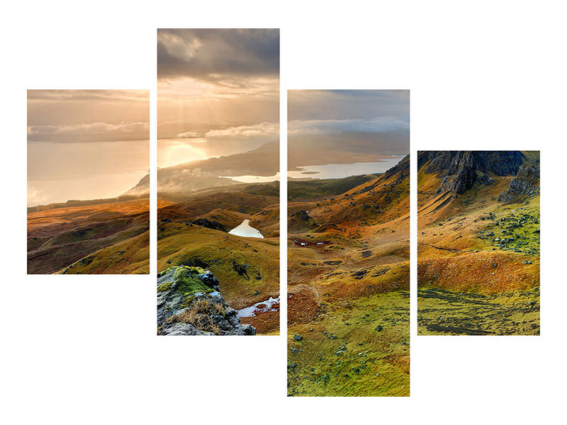 modern-4-piece-canvas-print-idyllic-mountain-landscape