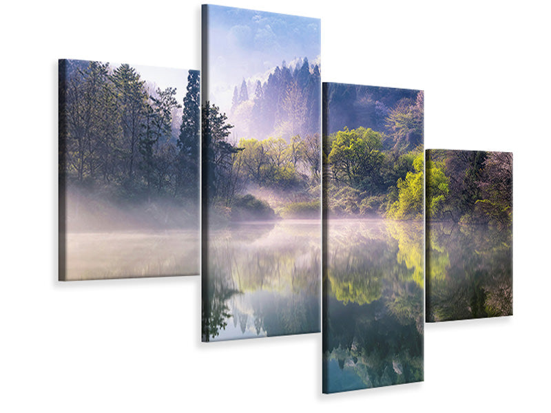 modern-4-piece-canvas-print-morning-calm