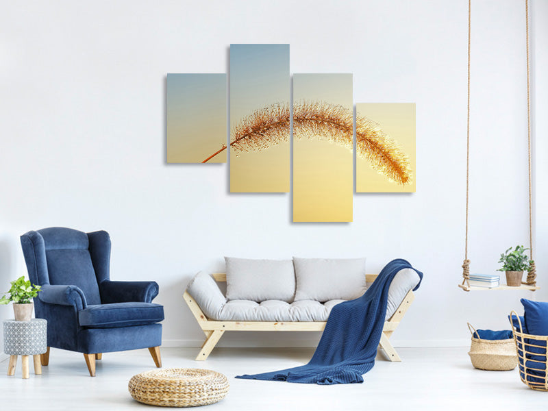 modern-4-piece-canvas-print-ornamental-grass-in-xxl