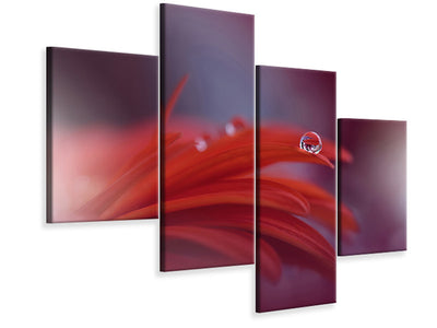 modern-4-piece-canvas-print-red-passion