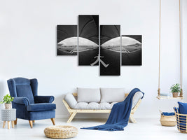 modern-4-piece-canvas-print-so-lonely