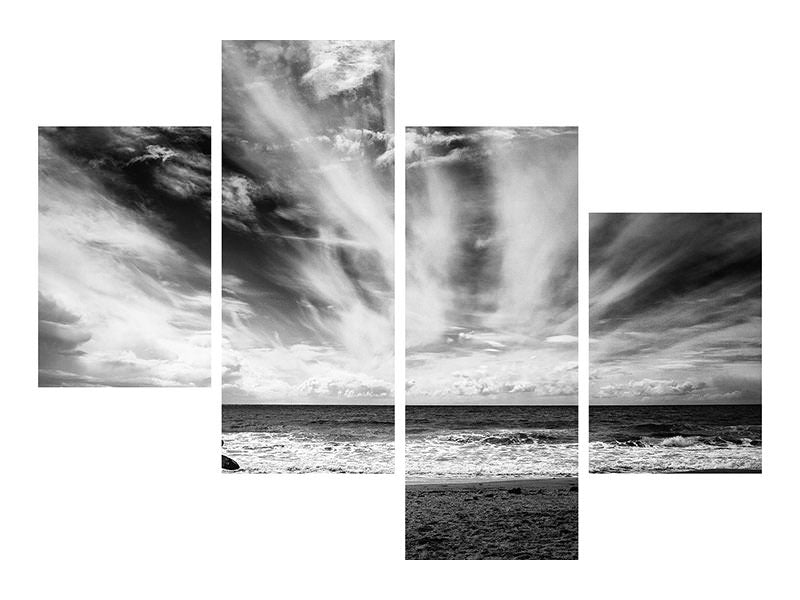 modern-4-piece-canvas-print-the-loneliness-of-a-surfer