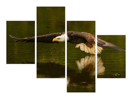 modern-4-piece-canvas-print-the-reflective-pond