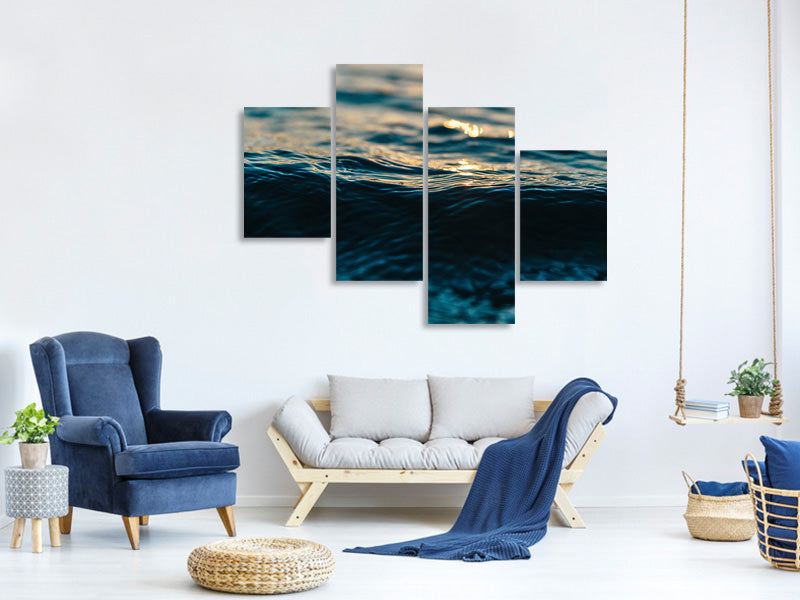 modern-4-piece-canvas-print-the-water-surface