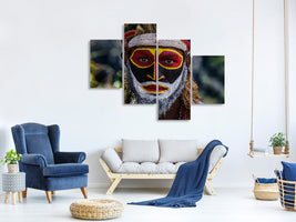 modern-4-piece-canvas-print-untitled-xliv