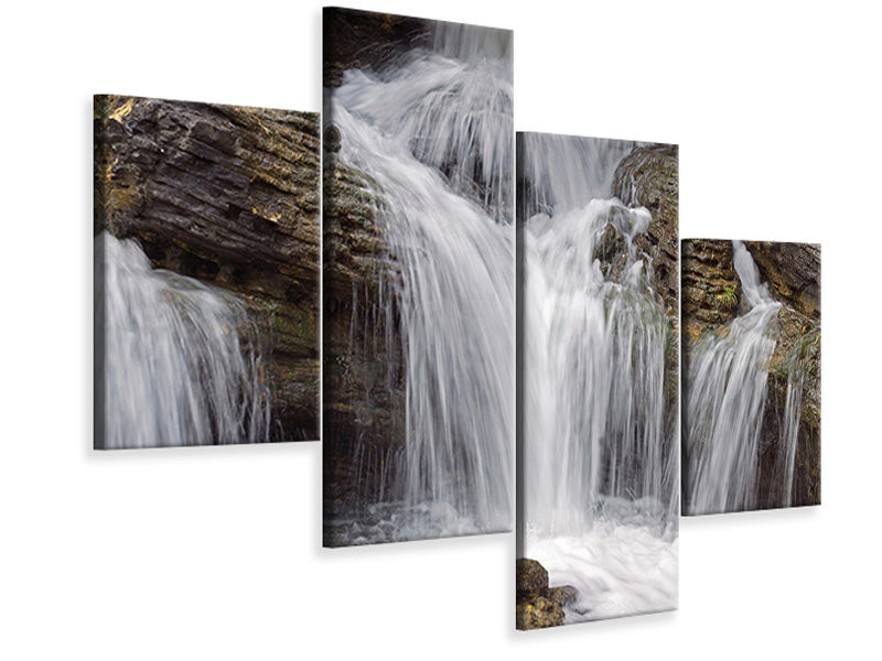 modern-4-piece-canvas-print-waterfall-xxl