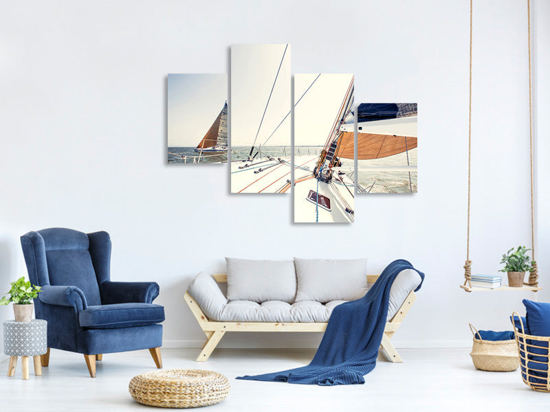 modern-4-piece-canvas-print-yacht