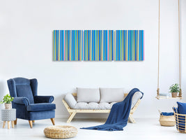 panoramic-3-piece-canvas-print-colored-stripes