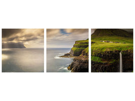 panoramic-3-piece-canvas-print-gasadalur-and-mykines