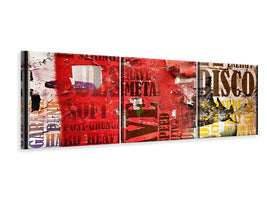 panoramic-3-piece-canvas-print-music-text-in-grunge-style