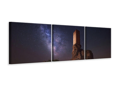 panoramic-3-piece-canvas-print-night-at-tower-of-joy