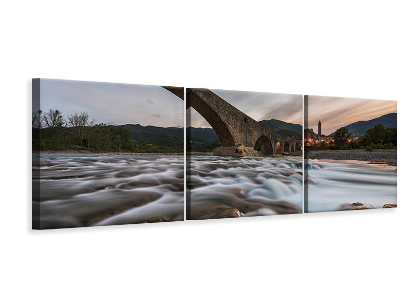 panoramic-3-piece-canvas-print-old-bridge