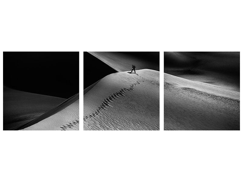 panoramic-3-piece-canvas-print-one-set-of-footprints