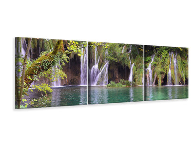 panoramic-3-piece-canvas-print-plitvice-lakes-national-park