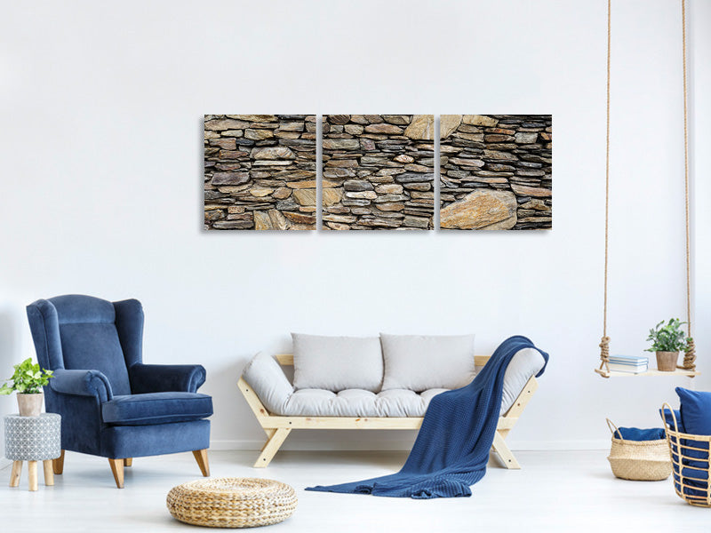 panoramic-3-piece-canvas-print-stone-construction-art