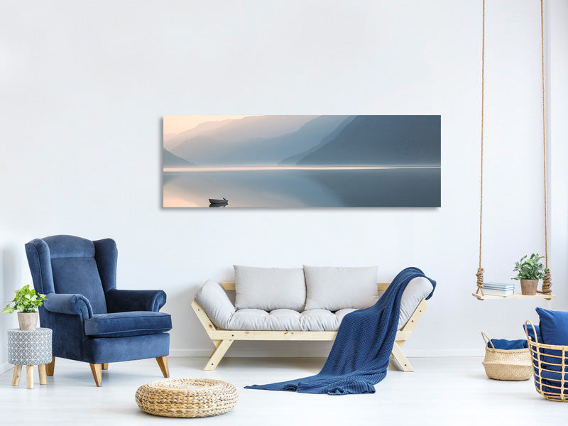 panoramic-canvas-print-still-evening